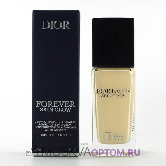 Тональный крем для лица с сияющим финишем DIOR Forever Skin Glow (тон 0N Neutral/Glow), 30 ml
