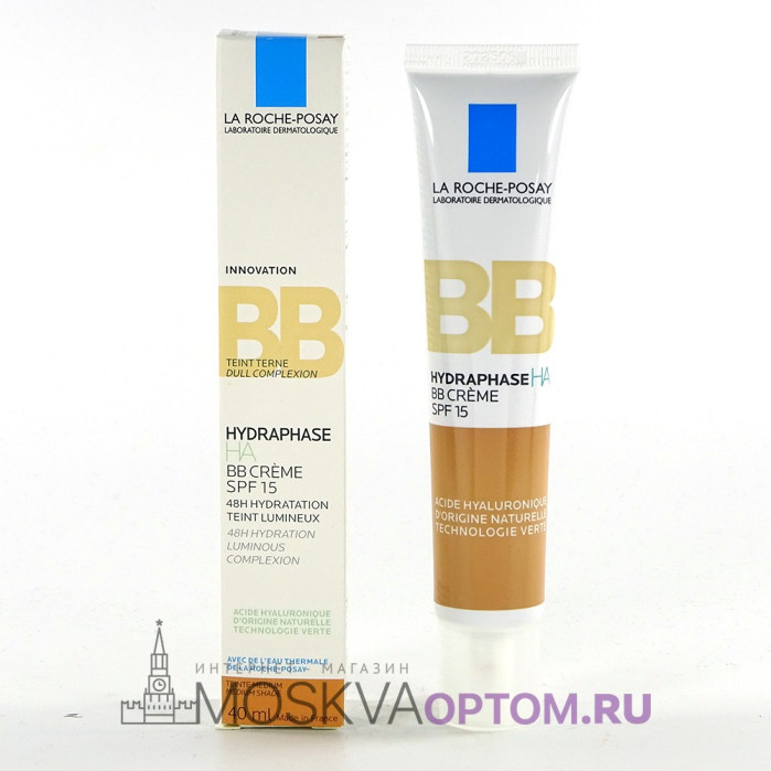 Легкий BB-крем La Roche Posay Hydraphase  SPF15 тон Medium, 40 ml