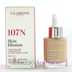 Тональный крем для лица Clarins Skin Illusion SPF 15, 30 ml (тон 107)