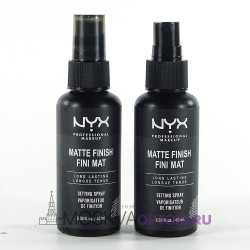 Фиксирующий спрей для макияжа NYX Professional Makeup Matte Finish Fini Mat