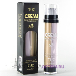 Тональный крем праймер 2 в 1 для лица TUZ Cream Primer Plus Foundation SPF 50+++