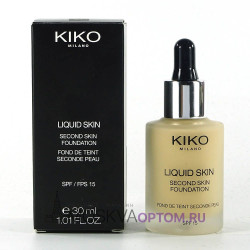 Тональная основа Kiko Milano Liquid Skin SPF/FPS 15 (тон WB10)
