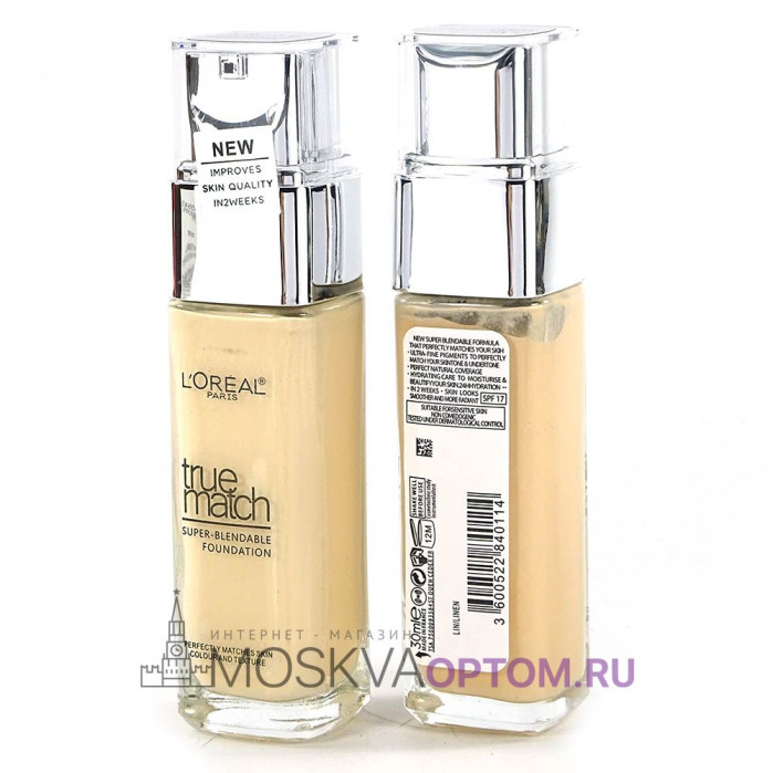 Тональный крем Loreal True Match Foundation (тон 1.R/1.C Ivoire Rose)