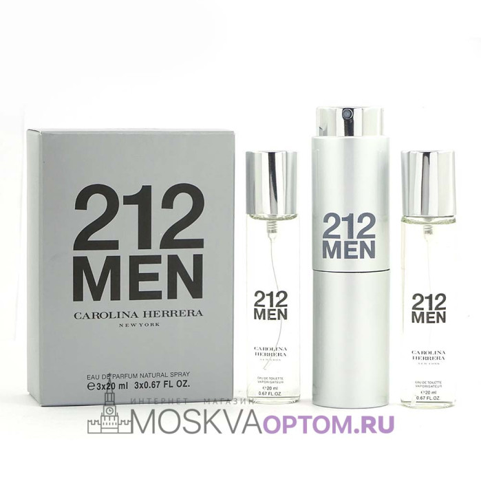 Carolina Herrera 212 Men мужской 3х20ml