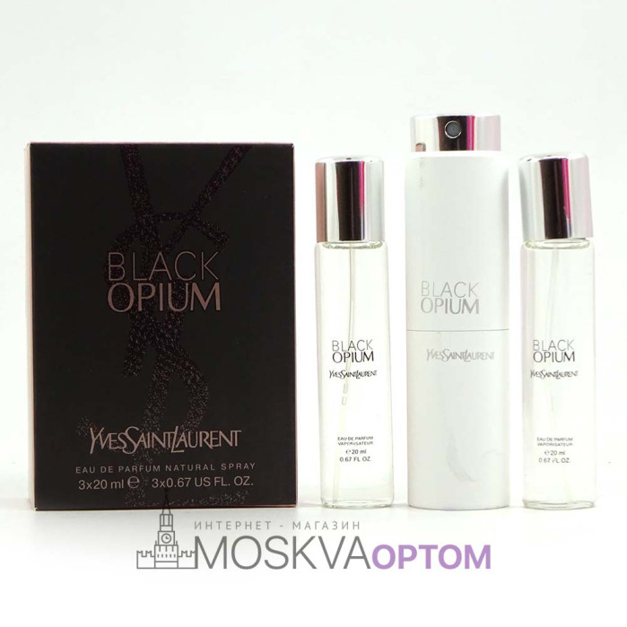 Yves Saint Laurent Black Opium женский 3х20ml