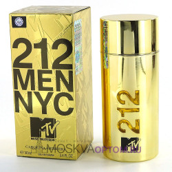 Carolina Herrera 212 Men NYC MTV Music Television Edt, 100 ml (LUXE евро)