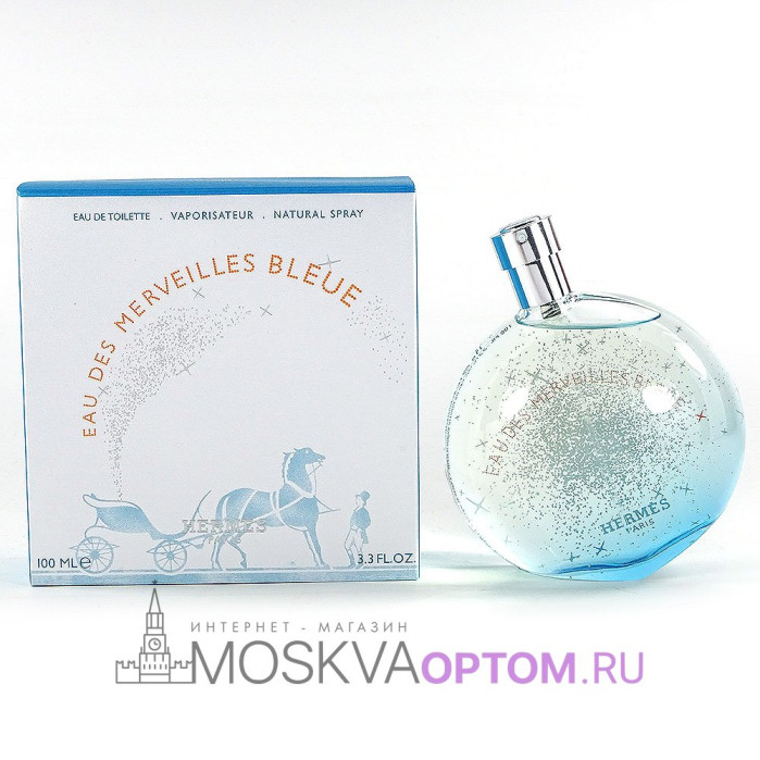 Hermes Eau Des Merveilles Bleue Edt, 100 ml (LUXE Евро)