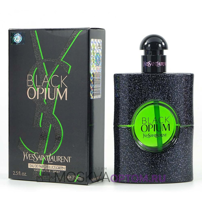 Yves Saint Laurent Black Opium Illicit Green Edp, 75 ml (LUXE евро)