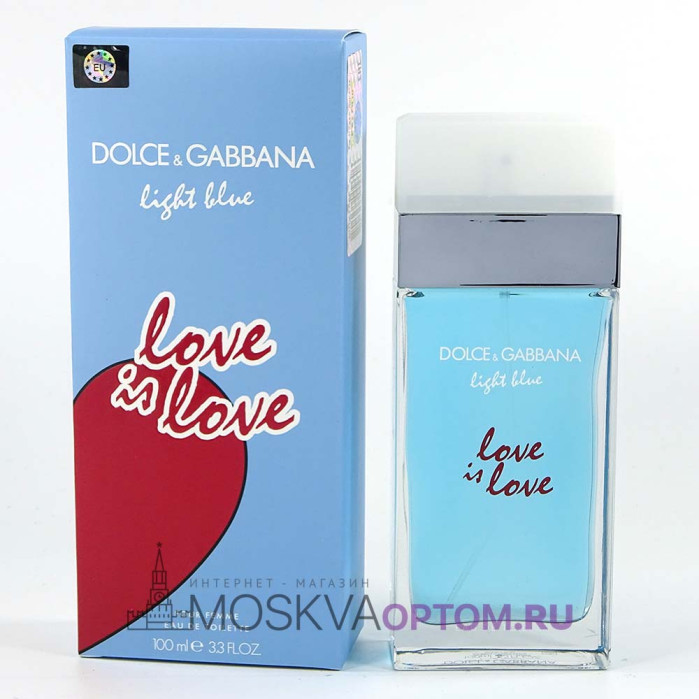 Dolce & Gabbana Light Blue Love Is Love pour Femme Edp, 100 ml (LUXE евро)