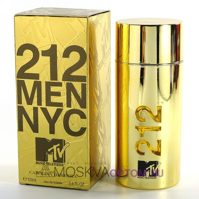 Carolina Herrera 212 Men NYC MTV Music Television Edp, 100 ml (ОАЭ)