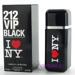 Carolina Herrera 212 VIP Black I Love NY Limited Edition Edp, 100 ml (ОАЭ)