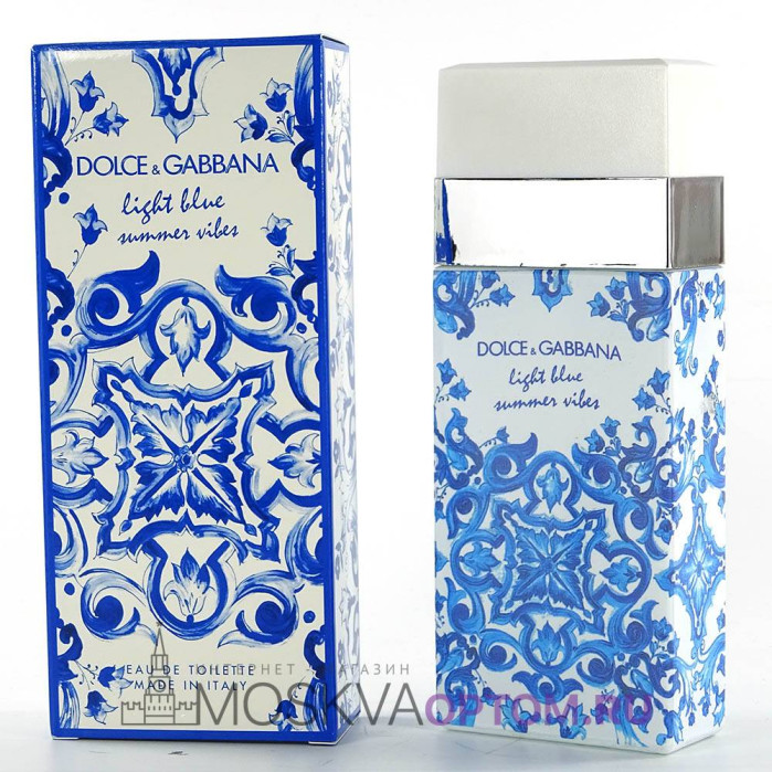 Духи Dolce&Gabbana Light Blue Summer Vibes Edt, 100 ml (ОАЭ)