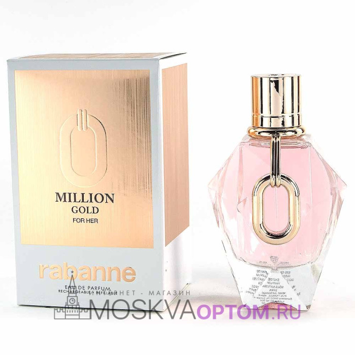 Paco Rabanne Million Gold For Her Edp, 100 ml (золотой) (ОАЭ)