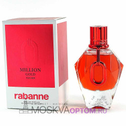 Paco Rabanne Million Gold For Her Edp, 100 ml (красный) (ОАЭ)