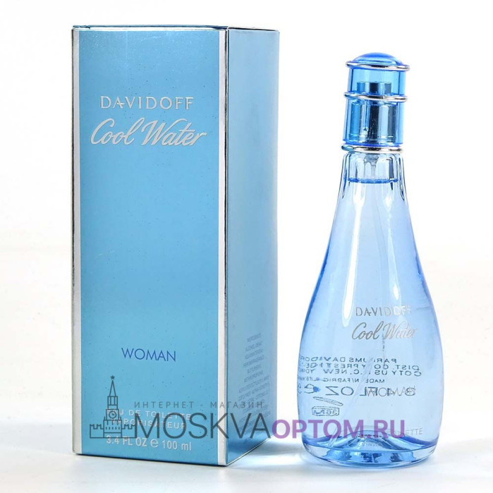 Davidoff Cool Water Woman Edt, 100 ml