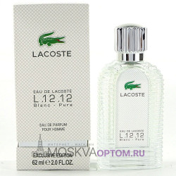 Lacoste Eau De Lacoste L.12.12 Blanc Pure Pour Homme Exclusive Edition Edp, 62 ml 