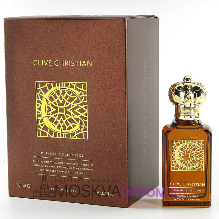 Clive Christian C For Men Woody Leather With Oudh Intense Edp, 50 ml (LUXE Премиум)