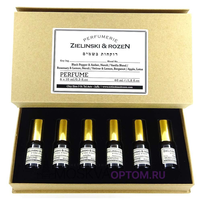 Подарочный набор парфюма Zielinski & Rozen Edp, 6 х 10 ml