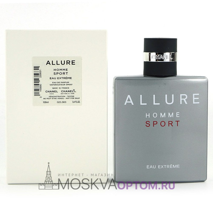 Тестер Chanel Allure Homme Sport Eau Extreme Edp, 100 ml (LUXE евро)