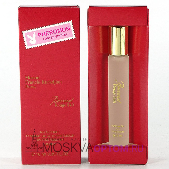 Духи с феромонами (масляные) Maison Francis Kurkdjian Baccarat Rouge 540, 10 ml