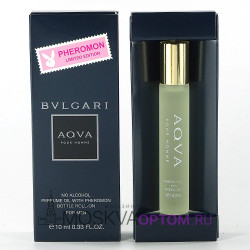 Духи с феромонами (масляные) BVLGARI Aqva pour Homme, 10 ml