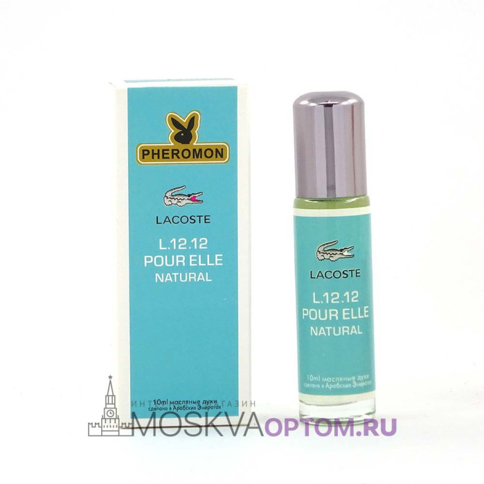 Масляные духи с феромонами Lacoste L.12.12 Pour Elle Natural  10 ml