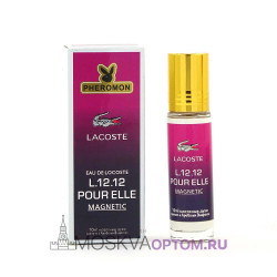 Масляные духи с феромонами Lacoste Eau De Lacoste L.12.12 Pour Elle Magnetic