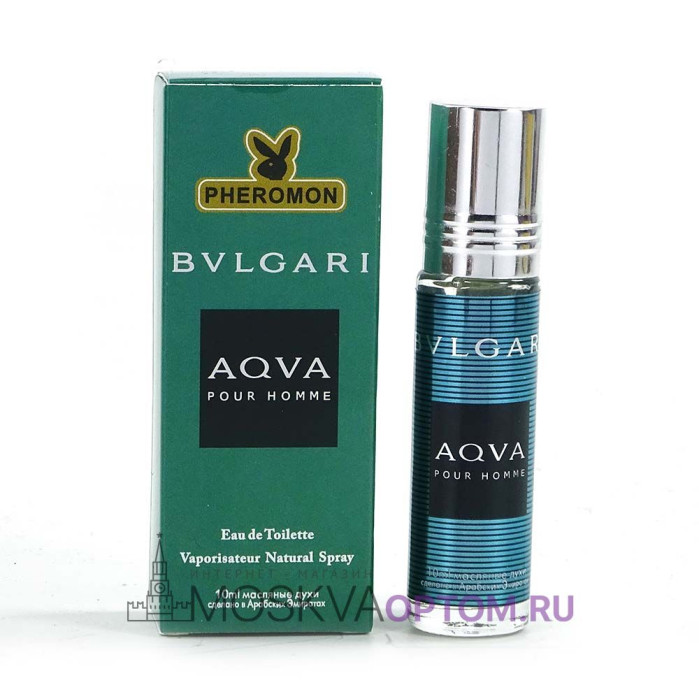 Масляные духи с феромонами BVLGARI Aqva pour Homme 10 ml