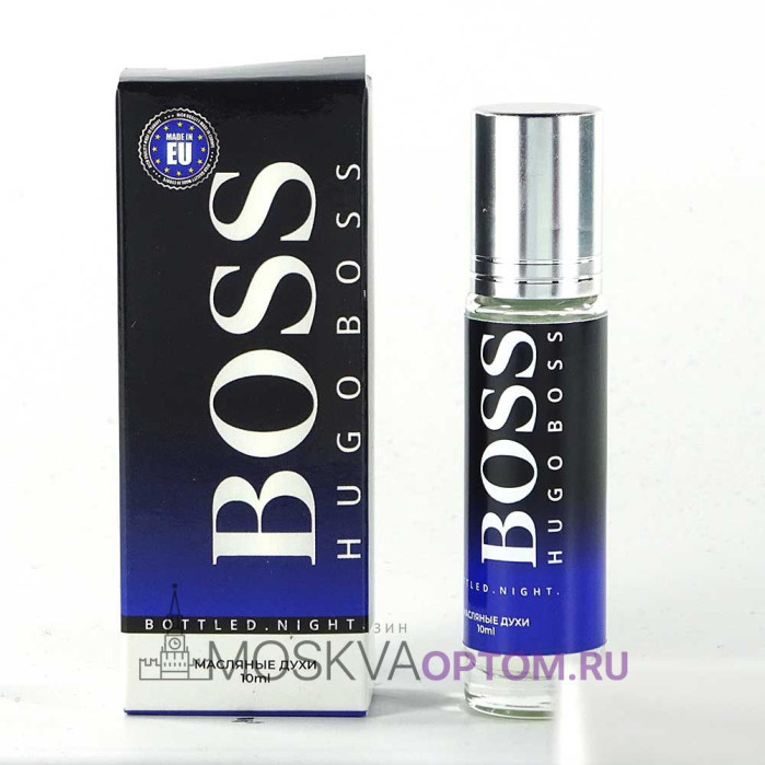 Масляные духи Hugo Boss Hugo Bottled Night Edp, 10 ml (LUXE евро)