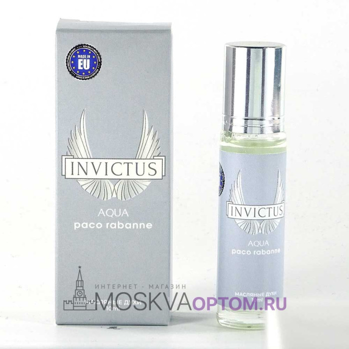 Масляные духи Paco Rabanne Invictus Aqua Edp, 10 ml (LUXE евро)