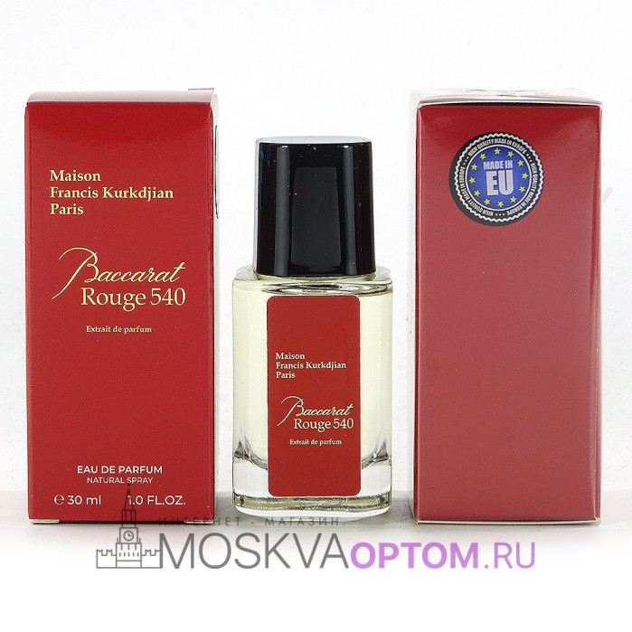 Мини-парфюм Maison Francis Kurkdjian Baccarat Rouge 540 Extrait De Parfum Edp, 30 ml (LUXE Премиум)