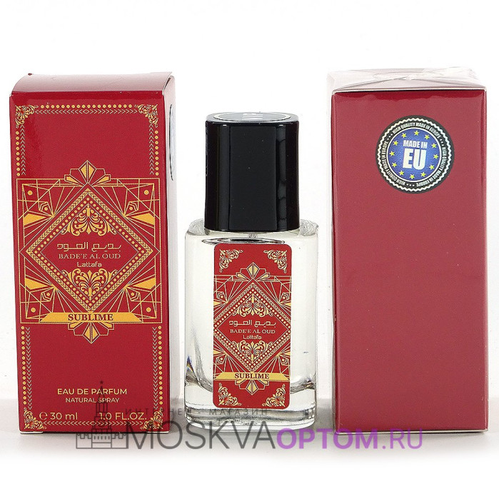 Мини-парфюм Lattafa Perfumes Badee Al Oud Sublime Edp, 30 ml (LUXE Премиум)