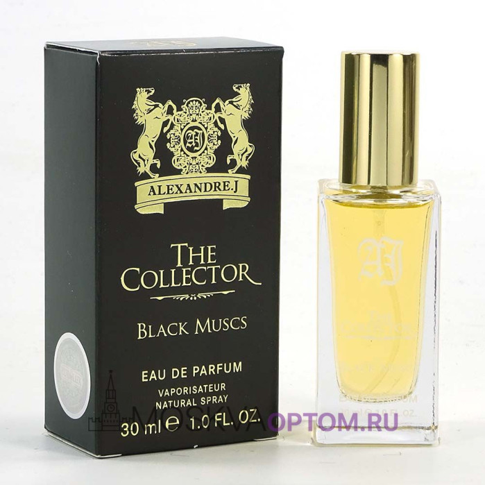 Мини парфюм Alexandre J. The Collector Black Muscs Edp, 30 ml (ОАЭ)