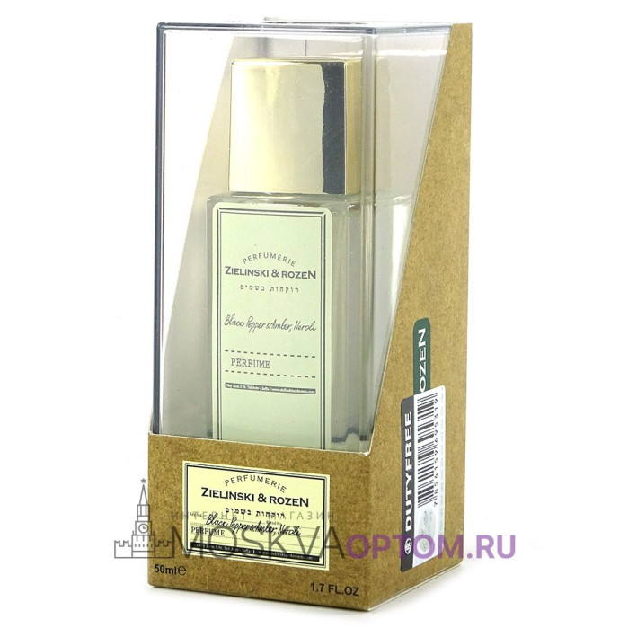 Мини-парфюм Zielinski & Rozen Black Pepper & Amber, Neroli Edp, 50 ml