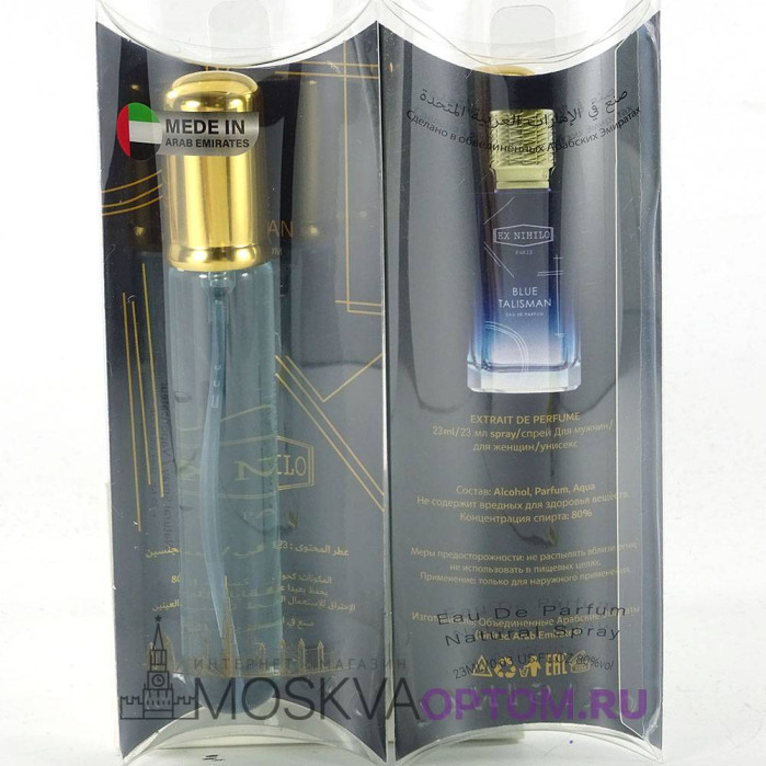 Мини- парфюм Ex Nihilo Blue Talisman Edp, 20 ml