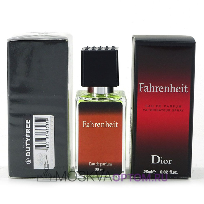 Мини-парфюм Dior Fahrenheit Edp, 25 ml