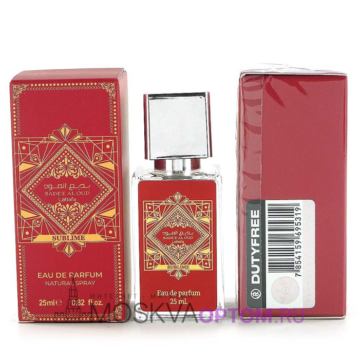 Lattafa Perfumes Bade'e Al Oud Sublime Edp, 25 ml