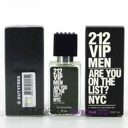 Мини-парфюм Carolina Herrera 212 VIP Men Edp, 25 ml