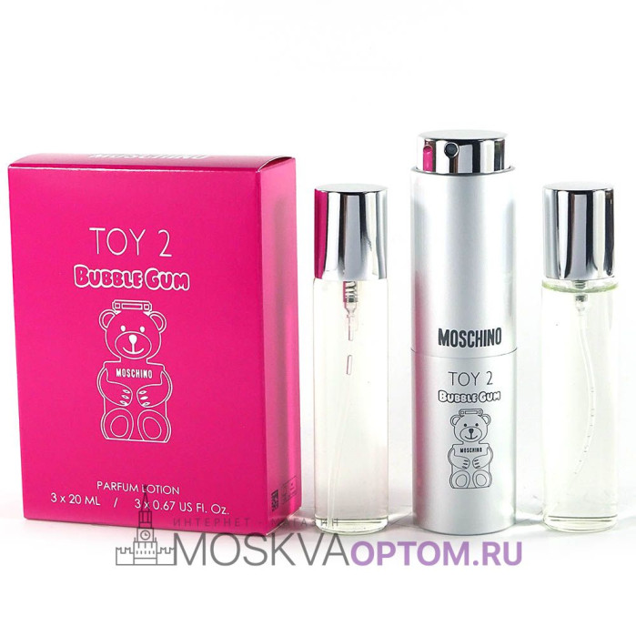 Moschino Toy 2 Bubble Gum Edp, 3x20 ml