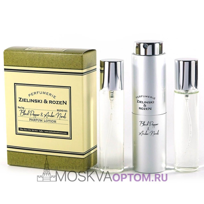 Zielinski & Rozen Black Pepper & Amber, Neroli Edp, 3x20 ml