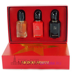 Подарочный набор духов Giorgio Armani Si 3x30 ml