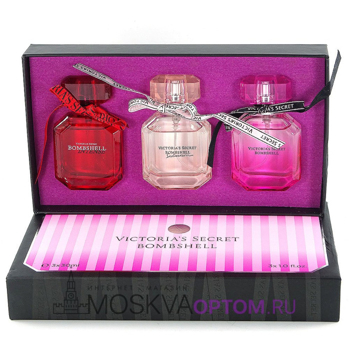 Подарочный набор Victoria's Secret Bombshell Edp, 3x30 ml