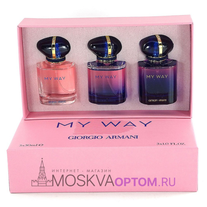 Подарочный набор духов Giorgio Armani My Way 3x30 ml