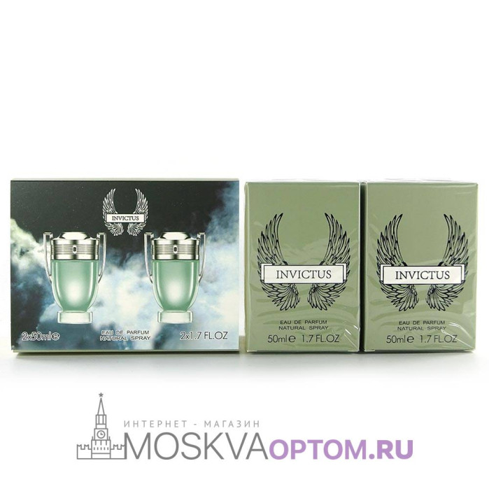 Набор Invictus Edp, 2x50 ml