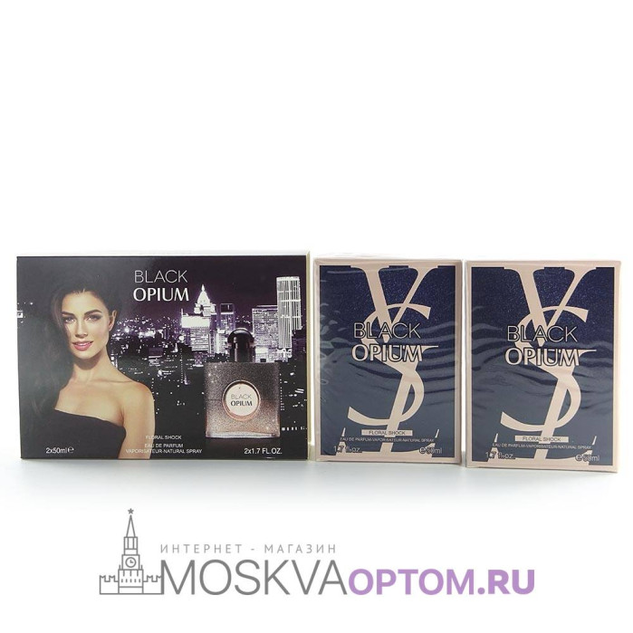 Набор VCL Black Opium FLORAE SHOCK Edp, 2x50 ml