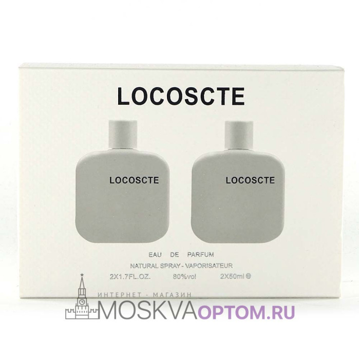 Набор Locoscte White Edp, 2x50 ml