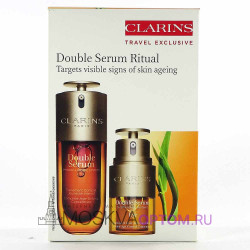 Подарочный набор Clarins Double Serum Ritual 2в1