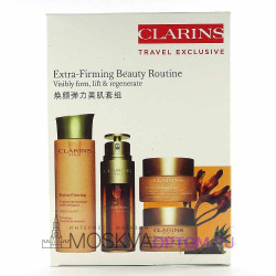 Подарочный набор Clarins Extra-Firming Beauty Routine 4в1