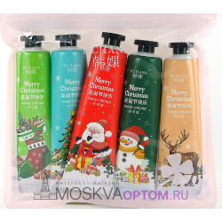 Набор кремов для рук HCHANA Merry Christmas (5 шт)