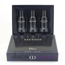 Подарочный набор Dior Sauvage, 3 x 30 ml